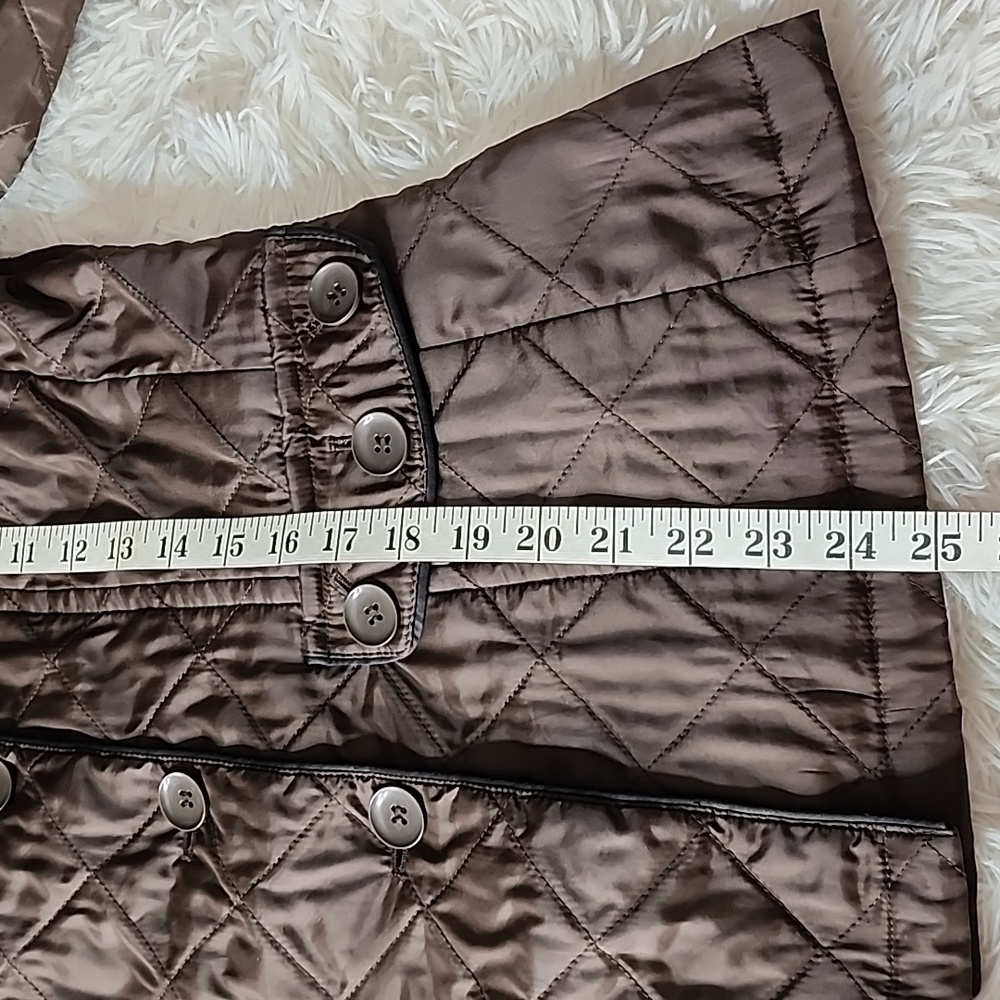 Pendleton Fall Quilted Dark Brown Jacket - image 5